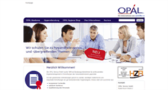 Desktop Screenshot of opal-gmbh.com